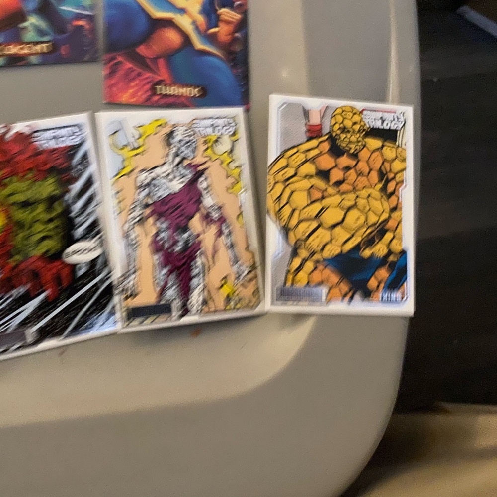 Marvel Comic Trading Cards Set